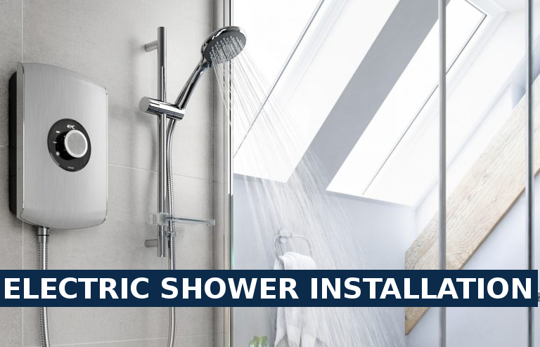 Electric shower installation Brockley